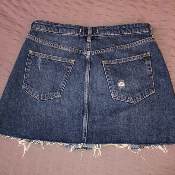 Free People Distress Skirt Size 29! - Picture 2 of 3